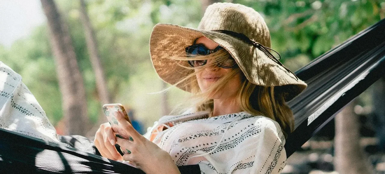 Woman relaxing in hammock after healing from autoimmune condition with acupuncture at Body Mind Revolution in West LA, Santa Monica, Venice